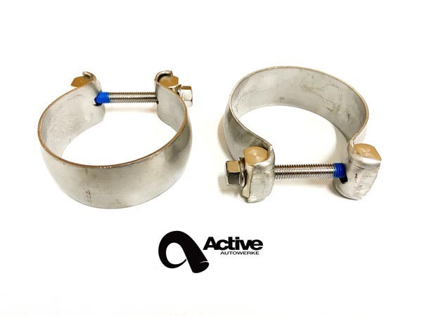 Active Autowerke Exhaust Ball Clamps - Clamp Pair