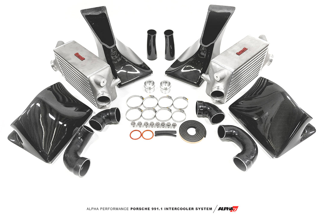 Porsche 991.1 Turbo AMS Alpha Performance Intercooler System
