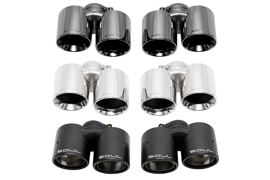 Porsche 997.1 Carrera Bolt On Exhaust Tips
