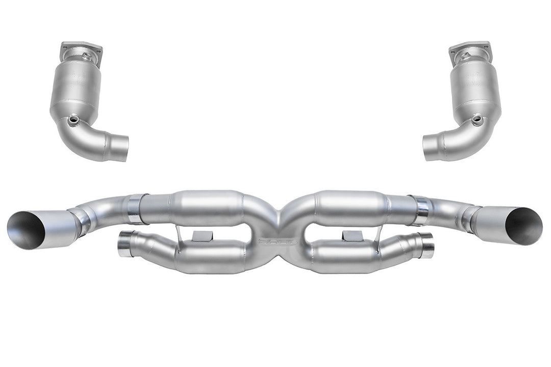 Porsche 997.2 Turbo Sport X-Pipe Exhaust System