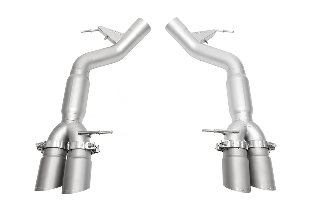 BMW F06 / F12 / F13 M6 SOUL Resonated Muffler Bypass Exhaust