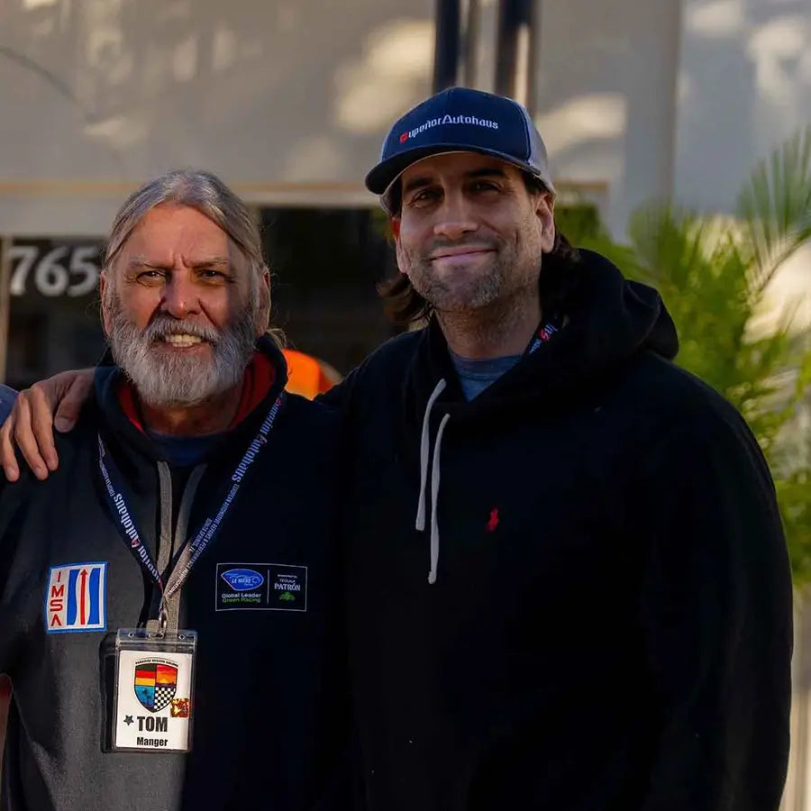 Photo of co-owners Tom and John Manger smiling.