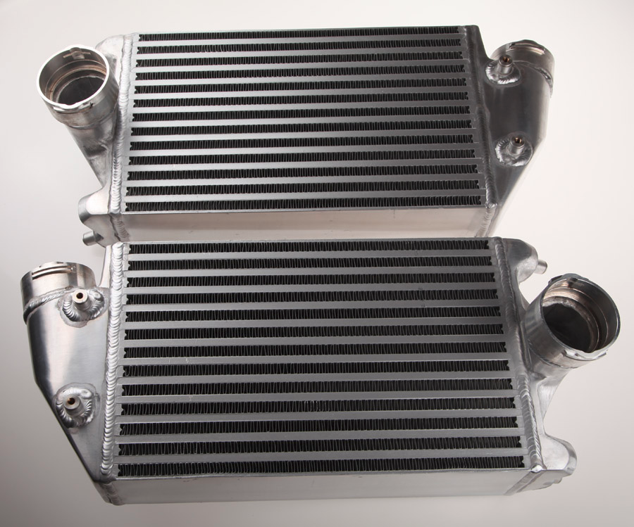 Porsche 996 Turbo / GT2 Performance Aluminum Intercoolers
