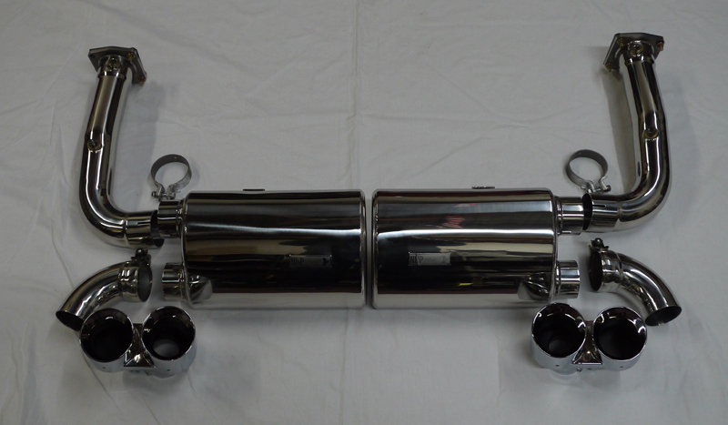Porsche 997 Turbo Racing Catless Exhausts System