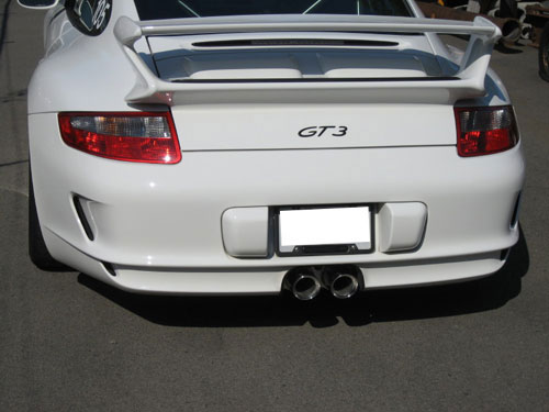 Porsche 997 GT3 Stainless Steel Exhausts Tips