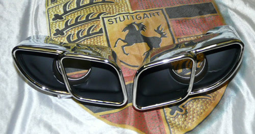 Porsche 997 C2S / C4S Teardrop Exhausts Tips