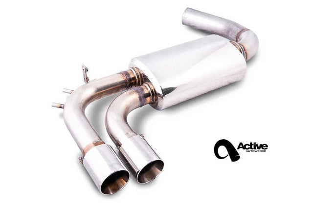 Active Autowerke BMW F22/F30/F32 228I/328I/428 Signature Exhaust - F30 328i/428i, Black Tips