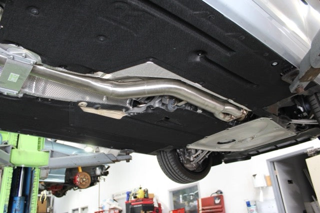 F87 M2 Competition Signature Exhaust System includes Active F-brace (Tip color:Matte Black)