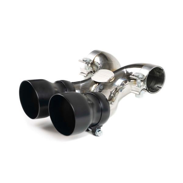 Fabspeed Porsche 718 Boxster/Cayman Maxflo True X-Pipe with Dual Tips (2017+)
