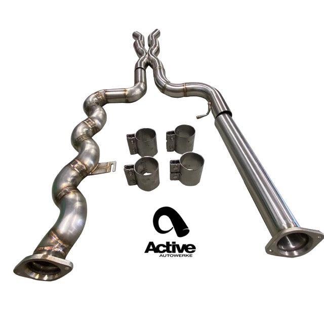 Active Autowerke G87 M2 Signature Equal Length mid-pipe - Gen 1 Equal Length Midpipe only