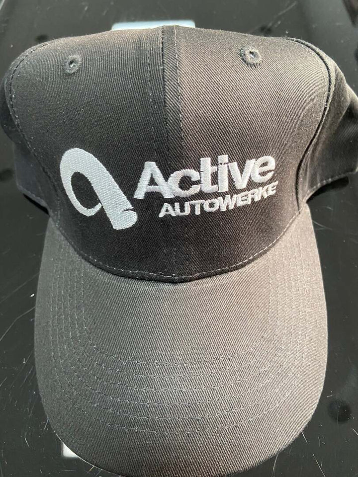 Active Autowerke 6-Panel Black Snapback Hat