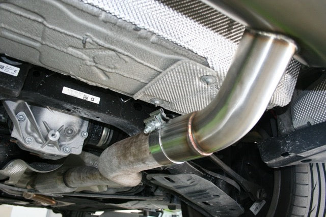Active Autowerke F3X 335i | 435i Performance Valved Rear Exhaust GEN 2 w CARBON over brushed tips