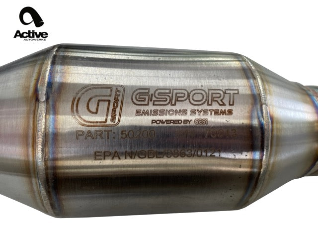 Active Autowerke E9X M3 GESI Ultra High Flow Cats Upgrade for Signature X Pipe - GESI G-Sport Cats upgrade for X PIPE