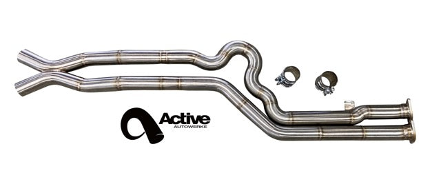 Active Autowerke X3M / X4M Signature Equal Length mid-pipe - Gen 1 Mid-pipe only