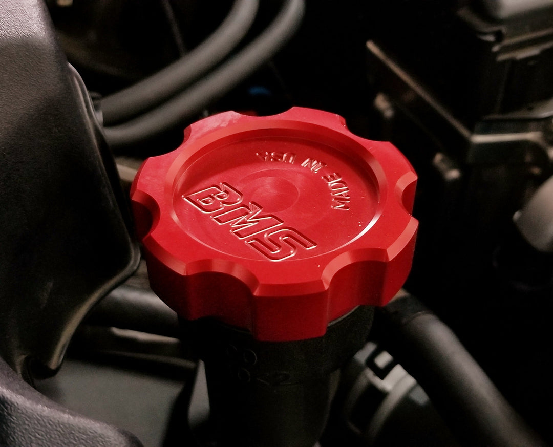 Honda/Acura/Kia Billet Oil Filler Cap by BMS - Burger Motorsports 