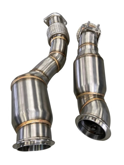 Active Autowerke BMW S58 F97/F98 X3M/X4M Downpipe exhaust upgrade