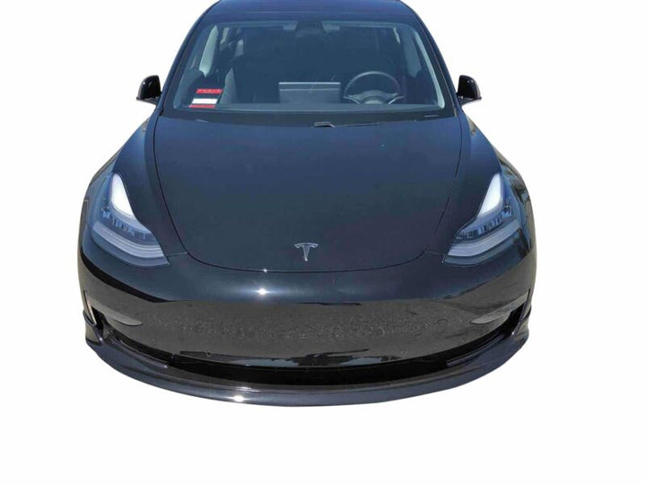 Unplugged Performance Tesla Model 3 Front Lip Spoiler