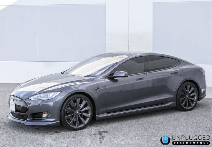 Unplugged Performance Tesla Model S Front Spoiler & Diffuser System 2012-2016.5
