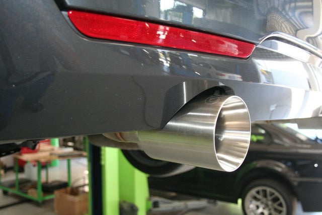 Active Autowerke F3X 335i | 435i Performance Valved Rear Exhaust GEN 2 w CARBON over brushed tips