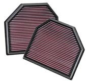 K&N 33-2488 - Replacement Performance Air Filters (2 Filters) - Burger Motorsports 