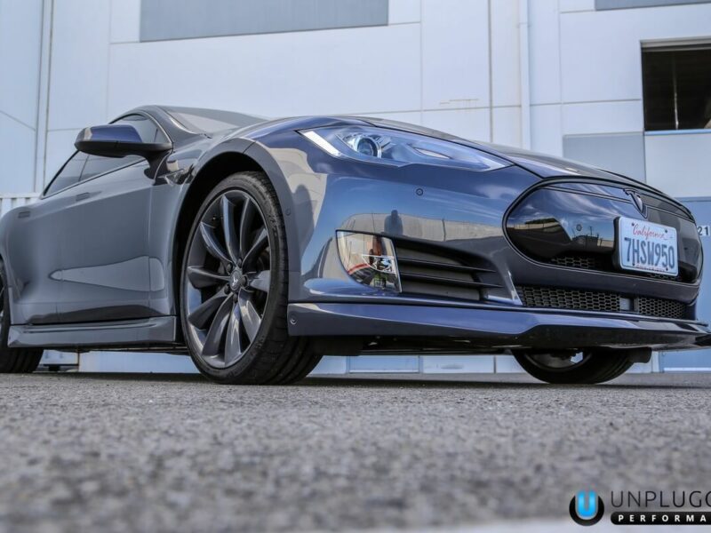 Unplugged Performance Tesla Model S Front Spoiler & Diffuser System 2012-2016.5