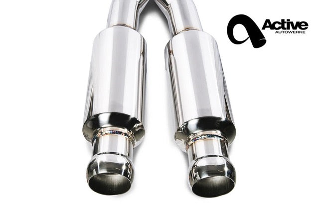Active Autowerke E9X M3 Signature X Pipe w/ Straight Pipes (Race) - X-PIPE RACE Version