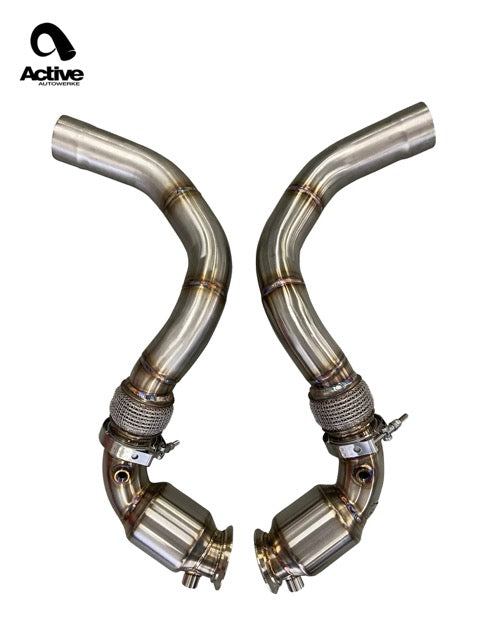 F90 M5/M8 X5M/X6M GESI Catted Downpipes