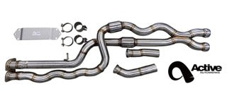 M2C Equal Length Gen 2 Mid Pipe includes Active F-brace w straight pipes