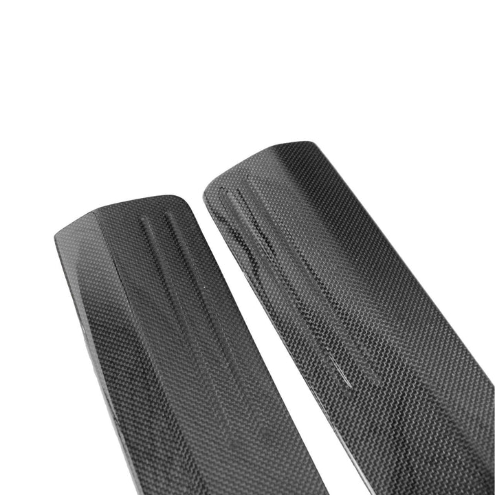 Carbon Fiber Door Sill Steps, Blank without Script 458 Italia Spider Ferrari