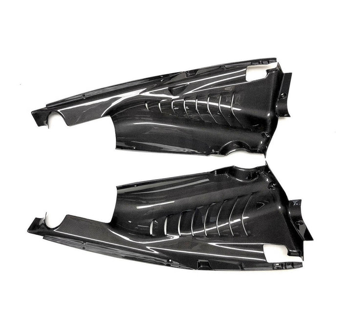 Carbon Fiber 5 Piece Engine Bay Set - Ferrari F8 Tributo (Coupe)