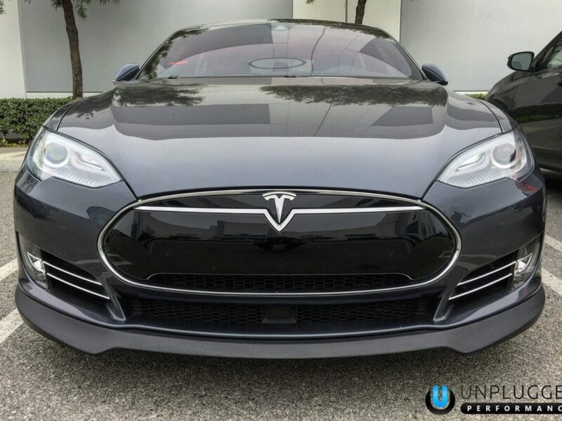Unplugged Performance Tesla Model S Front Spoiler & Diffuser System 2012-2016.5