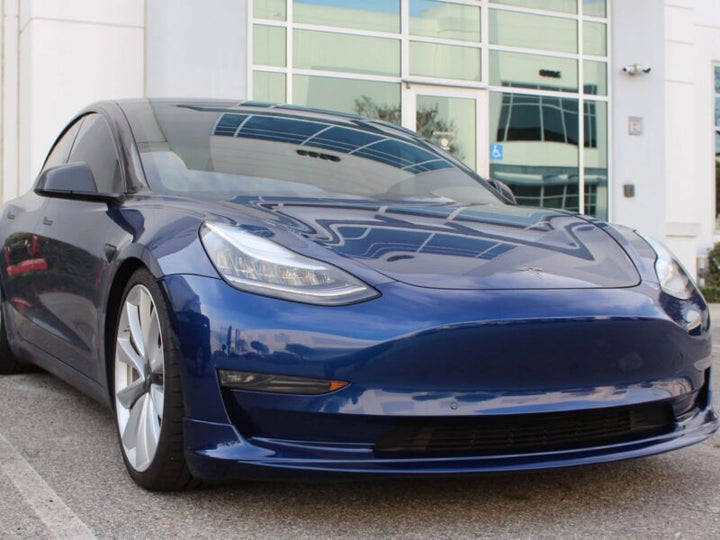 Unplugged Performance Tesla Model 3 Front Lip Spoiler