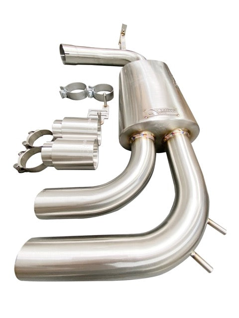 Active Autowerke BMW F22/F30/F32 228I/328I/428 Signature Exhaust - F22 228i, Black Tips