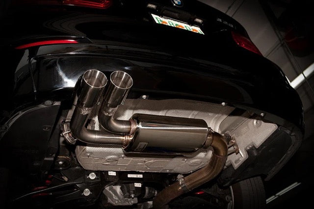 Active Autowerke BMW F22/F30/F32 228I/328I/428 Signature Exhaust - F22 228i, Black Tips