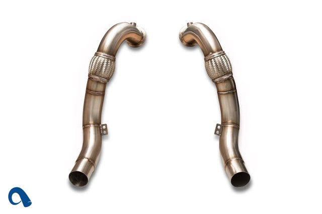BMW N63 Downpipes for | Twin-turbo V8 BMW X5 and X6 | F10 550i slip-on - 2013 and on
