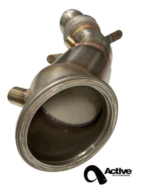 Active Autowerke BMW B46 G2X 230i 330i 430i GESI Catted Downpipe - Catted DP turbo gasket included (2021+ G-series)