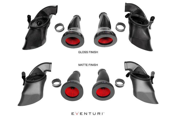 Eventuri BMW G9X M5 Black Carbon Intake System- GLOSS FINISH
