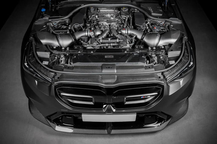 Eventuri G90 / G99 M5 (S68) Carbon Turbo Inlet Set - Gloss Carbon