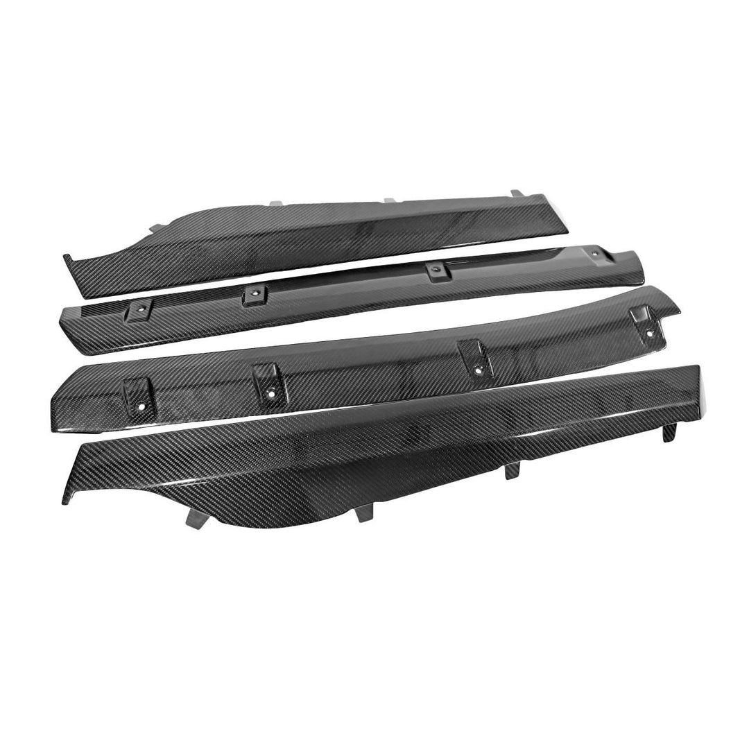Carbon Fiber 4 Piece Side Skirts - McLaren 540C/570S/570GT