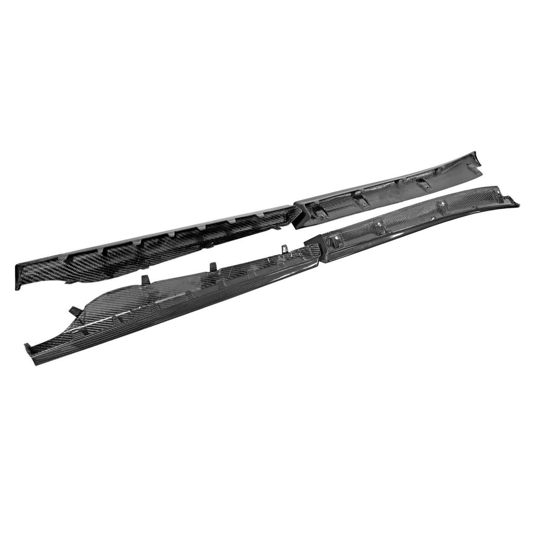 Carbon Fiber 4 Piece Side Skirts - McLaren 540C/570S/570GT