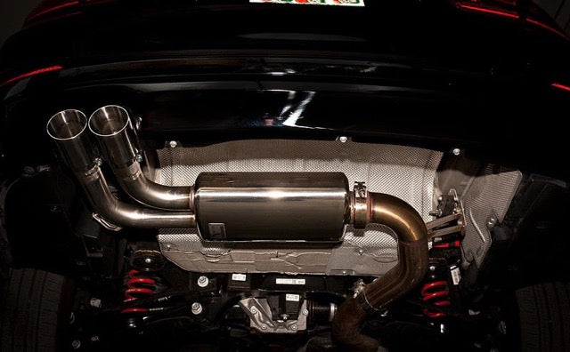 Active Autowerke BMW F22/F30/F32 228I/328I/428 Signature Exhaust - F22 228i, Black Tips