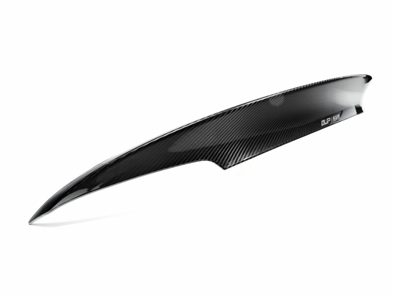 Unplugged Performance Tesla Model X Trunk Spoiler, Dry Carbon Gloss Clearcoat