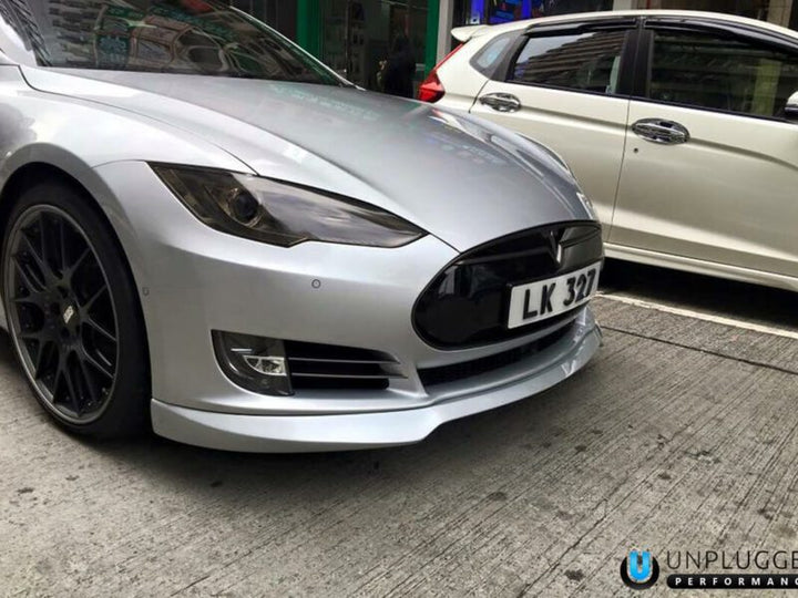 Unplugged Performance Tesla Model S Front Spoiler & Diffuser System 2012-2016.5