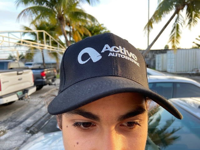 Active Autowerke 6-Panel Black Snapback Hat