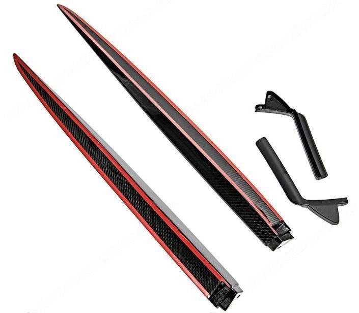 Carbon Fiber 650S Style Side Door Blades - McLaren MP4-12C/650S