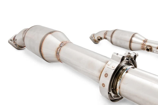 Active Autowerke E9X M3 GESI Ultra High Flow Cats Upgrade for Signature X Pipe - GESI G-Sport Cats upgrade for X PIPE