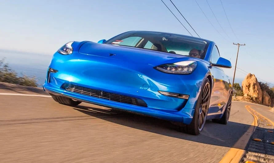 Unplugged Performance Tesla Model 3 Front Lip Spoiler