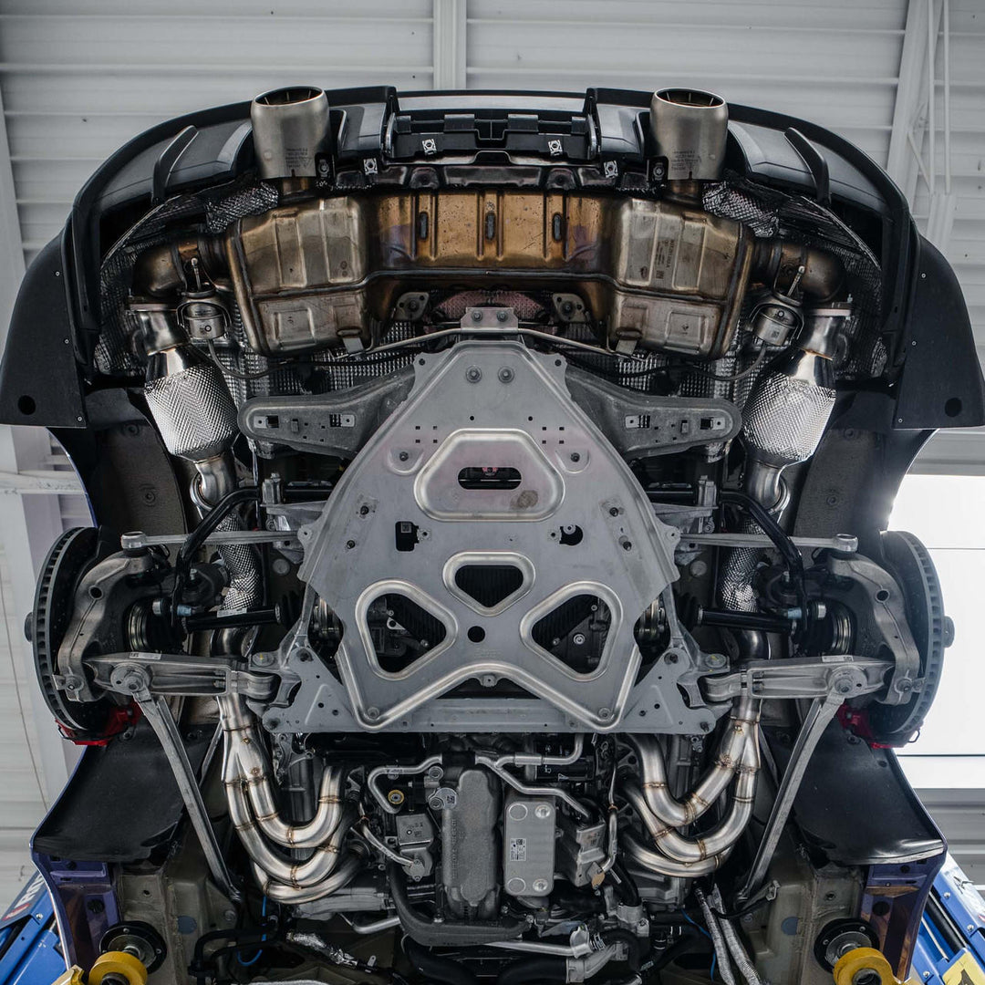 Fabspeed Porsche 718 GT4 RS RENNKRAFT® Long Tube Header System (2022+)