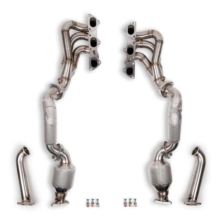 Fabspeed Porsche 718 GT4 RS RENNKRAFT® Long Tube Header System (2022+)