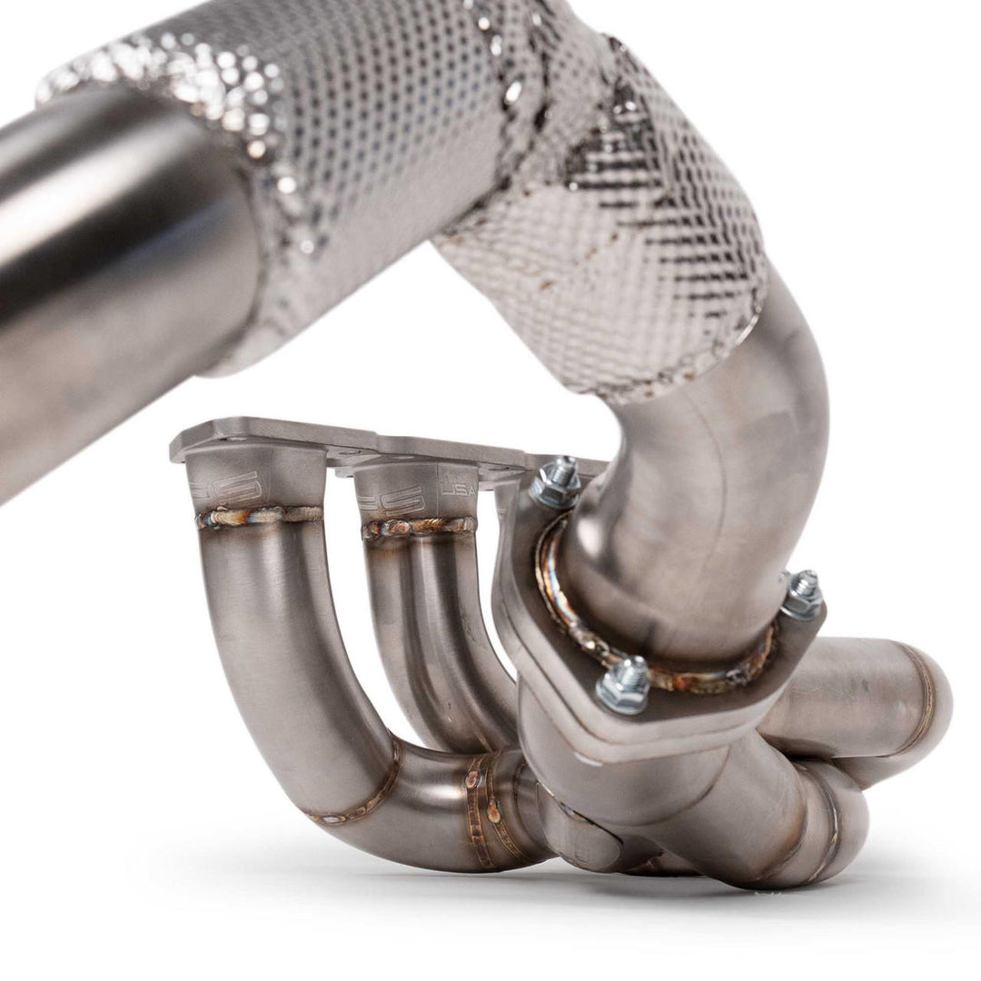 Fabspeed Porsche 718 GT4 RS RENNKRAFT® Long Tube Header System (2022+)